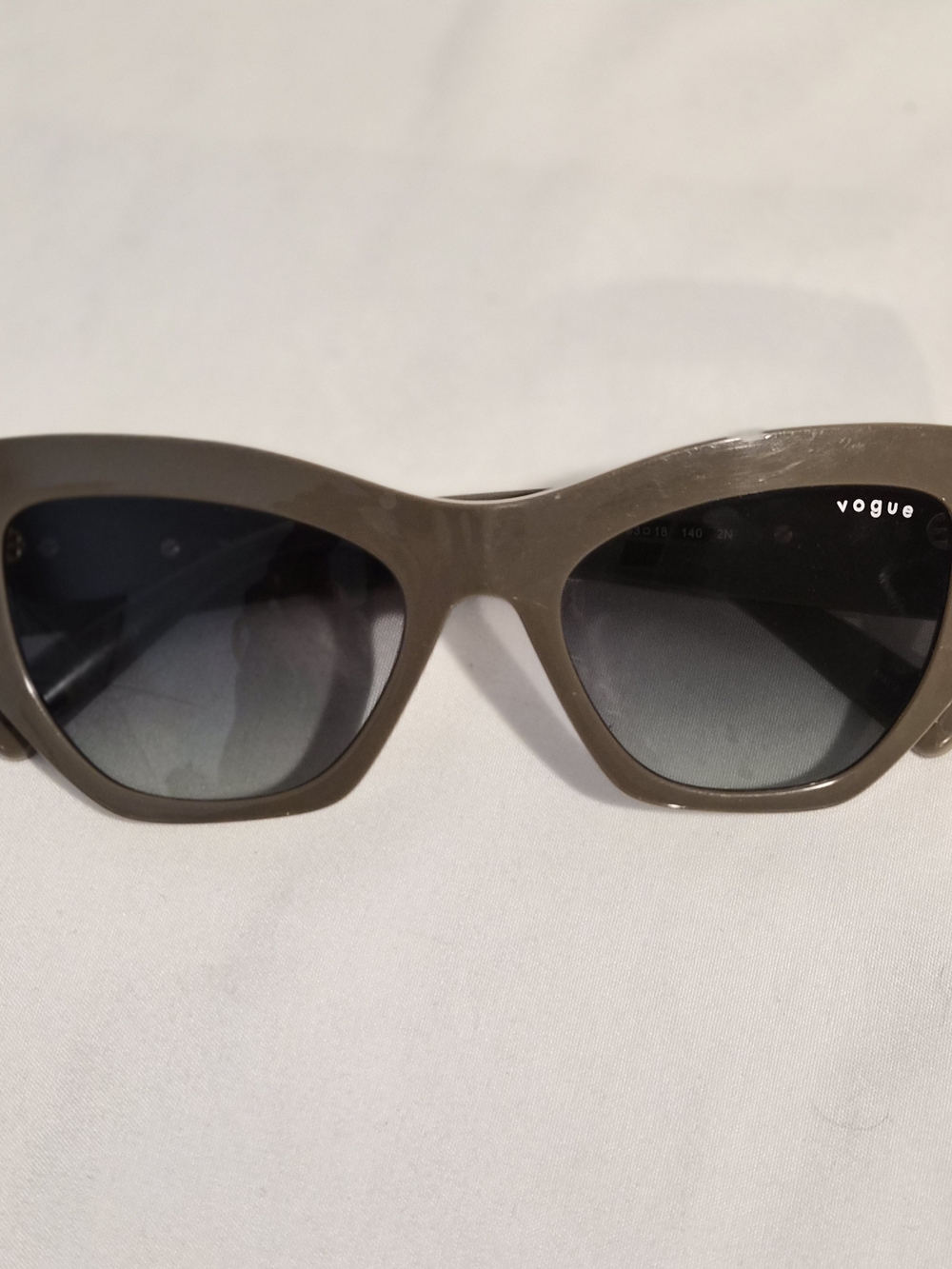 Vogue VO 5607-S Cat Eye Sunglasses Taupe Gray‎ Gradient 53mm